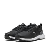 PUMA Fusion Plus SL - Scarpe da Golf Maschio, PUMA Black-PUMA White,