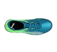 Puma Future 18.4 TT, Scarpe da Calcio Uomo, Blu (Deep Lagoon White-Green Gecko), 40.5 EU