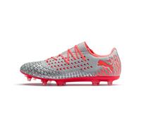 Puma Future 4.1 Netfit Low Fg/Ag, Scarpe Da Calcio, Da Uomo, Grigio (Glacial Blue-Nrgy Red-High Risk Red 01), 47 EU