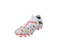 PUMA Future 7 Match Creativity Fg/AG, Soccer Shoe Uomo, White Ocean Tropic Turquoise Surf Hot Heat Sun Stream, 45 EU