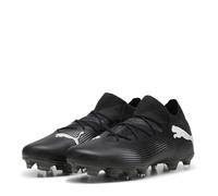 PUMA Future 7 Match Fg/AG, Soccer Shoe Uomo, Black White, 43 EU