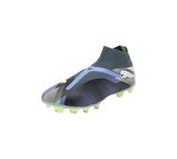 PUMA Future 7 Match+ Ll Fg/AG, Soccer Shoe Unisex - Adulto, Gray Skies Puma White Fizzy Apple, 44 EU