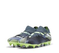 PUMA Future 7 Match Mxsg, Soccer Shoe Unisex - Adulto, Gray Skies Puma White Fizzy Apple, 44 EU