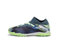 PUMA Future 7 Match TT, Soccer Shoe Unisex-Adulto, Gray Skies White-Fizzy Apple, 44 EU
