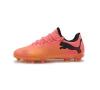 Puma Future 7 Play Fg/Ag Arancio Nero - Scarpe Da Calcio Bambino EUR 37,5 / UK 4,5
