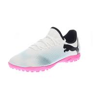 Puma Future 7 Play Tt Jr Bianco - Junior Scarpe Ragazzo Scarpe Da Calcio