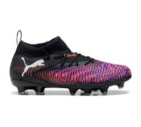 PUMA Future 8 Match FG/AG JR, Scarpe da Calcio, Black White-Glowing Red, 38 EU