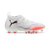 Puma Future 8 Match FG/AG Jr - scarpe da calcio per terreni compatti/duri - ragazzo 2,5 UK White/Red/Blue junior