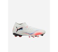 PUMA Future 8 Match Fg/AG, Scarpe da Calcio Unisex-Adulto, Bianco Nero Rosso Brillante, 41 EU