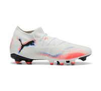 Puma Scarpe da calcio Unisex Future 8 Match FG/AG Bianco/Nero/Rosso Brillante 43