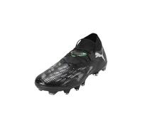 PUMA Future 8 Match FG/AG, Scarpe da Calcio Unisex-Adulto, Black Silver-Fluo Green, 42 EU