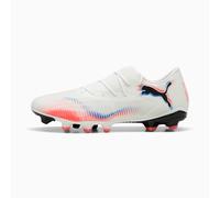 Puma Scarpa Unisex Future 8 Match Low Fg/AgSoccer, Puma Bianco Puma Nero Rosso Brillante, 43 EU