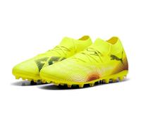 Puma Future 8 Match MG - Scarpe da Calcio Unisex, Yellow Alert-Puma Black-Sun Struck,