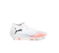 PUMA Scarpe da calcio FUTURE 8 MATCH MxSG unisex, Scarpe, Bianco/Nero/Glowing Rosso, 41 41