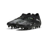 Puma Future 8 Match MXSG - Scarpe da Calcio Unisex, Puma Black-Puma Silver-Fluo Green,