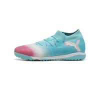 PUMA FUTURE 8 MATCH RE-CHARGE TT - Scarpe da calcio da uomo, Hero Blue-PUMA White-Sunset Pink, 46 EU