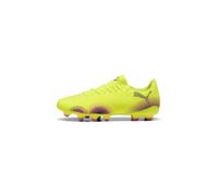 PUMA Future 8 Play FG/AG, Scarpe da Calcio Unisex-Adulto, Yellow Alert Black-Sun Struck, 40 EU