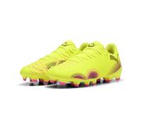 PUMA Future 8 Play FG/AG Wn's, Scarpe da Calcio Donna, Yellow Alert Black-Sun Struck, 41 EU