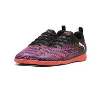 PUMA Future 8 Play IT JR, Scarpe da Calcio, Black White-Glowing Red, 30 EU
