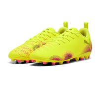 PUMA Future 8 Play MG JR, Scarpe da Calcio, Yellow Alert Black-Sun Struck, 37.5 EU