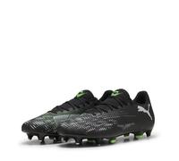 PUMA Future 8 Play MXSG, Scarpe da Calcio Unisex-Adulto, Black Silver-Fluo Green, 40 EU