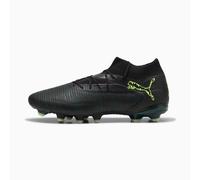 PUMA Scarpe da calcio FUTURE 8 PRO FG/AG unisex, Scarpe, Nero/Fizzy Light/Verde Terrain, 42 42