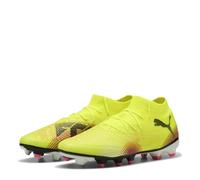 Puma Future 8 PRO FG/AG JR - Scarpe da Calcio Unisex, Yellow Alert-Puma Black-Sun Struck,