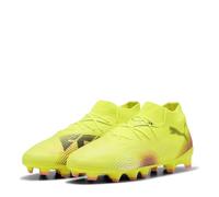 PUMA Future 8 PRO FG/AG JR - Scarpe da Calcio Unisex, Yellow Alert-PUMA Black-Sun Struck,
