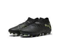 PUMA Scarpe da calcio FUTURE 8 PRO FG/AG unisex, Scarpe, Nero/Fizzy Light/Verde Terrain, 44 44