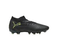 PUMA Future 8 Pro Firm, scarpe da calcio artificiali da uomo, Nero/Luce frizzante/Terreno verde, 45 EU