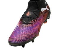 Puma Future 8 PRO MXSG - Scarpe da Calcio Unisex, Puma Black-Puma White-Glowing Red,
