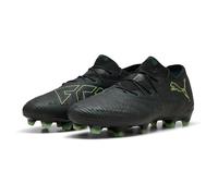 PUMA Scarpe da calcio dal profilo basso FUTURE 8 ULTIMATE FG unisex, Scarpe, Nero/Fizzy Light/Verde Terrain, 43 43