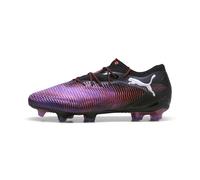 PUMA FUTURE 8 ULTIMATE Low FG Football Boots Unisex, Scarpe, Nero/Bianco/Glowing Rosso, 44.5 44.5