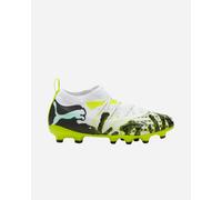 PUMA Scarpe da calcio FUTURE 9 MATCH CREATIVITY FG/AG per ragazzi, Scarpe, Giallo, 29 29