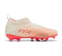 Puma Future 9 Match FG/AG JR Scarpa da Calcio, SUGARED Almond White-Ultra Red Black, Taglia 40