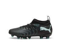 Puma Future 9 Match FG/AG JR Scarpa da Calcio, Nero-Intenso Menta Bianca, Taglia 36