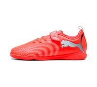 PUMA Future 9 Play IT V JR - Scarpa da Calcio, Colore: Rosso Acceso, Bianco e Nero, Taglia 42, Glowing Red PUMA White PUMA Black, 33 EU