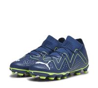 PUMA Future Match Fg/AG Jr, Scarpe da Calcio, Blu Persiano Bianco PRO Verde, 32 EU