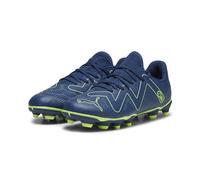 PUMA Future Play Fg/Ag Jr, Scarpe da Calcio Unisex - Bambini e ragazzi, Persian Blue Pro Green, 34.5 EU