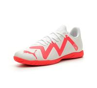 Puma Future Play Indoor Trainer Scarpe da Calcio da Uomo, Orchidea a Fuoco Bianco, 46.5 EU