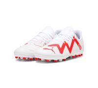 PUMA Gioco Futuro MG Jr, Scarpe da Calcio, Orchidea Bianca di Fuoco, 38 EU