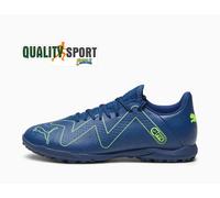 Puma Future Play TT Blu Giallo Scarpe Uomo Sportive Calcetto Soccer 107381 03