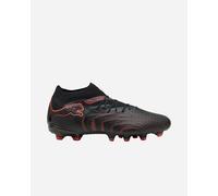PUMA Scarpa da Calcio Unisex Future 9 PRO FG/AG, Nero-Rosso incandescente, Grigio Forte, 41, Puma Nero Rosso Brillante Grigio Forte, 42.5 EU