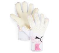 PUMA FUTURE Pro Hybrid - Guanti da portiere Adulti unisex, PUMA White-Poison Pink-PUMA Black, 8-041924