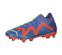 Puma Future PRO MXSG - Scarpe da Calcio, Blue Glimmer-Puma White-Ultra Orange,