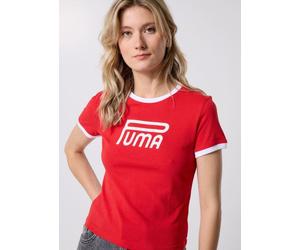 Puma - Future.Puma.Archive Graphic Slim Tee Rosso - Abbigliamento XL Rosso