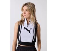 Puma - Future.Puma.Archive Half-Zip Knitted Tank Nero - Abbigliamento L Nero