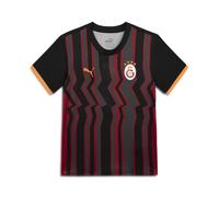 PUMA Galatasaray SK 24/25 Third Jersey Youth, Abbigliamento, Nero/Intense Arancione, 5-6Y 5-6Y