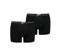 PUMA Gentle Retro Boxer Slip, Nero (Black Combo), L Uomo