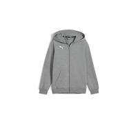 Puma Giacca A Cappuccio Casuals TeamGOAL Jr 658596 33 Grigio